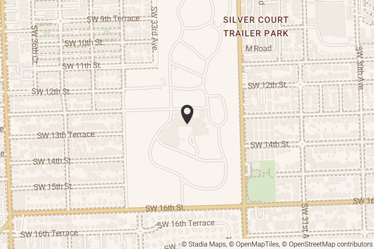 Map with location marker