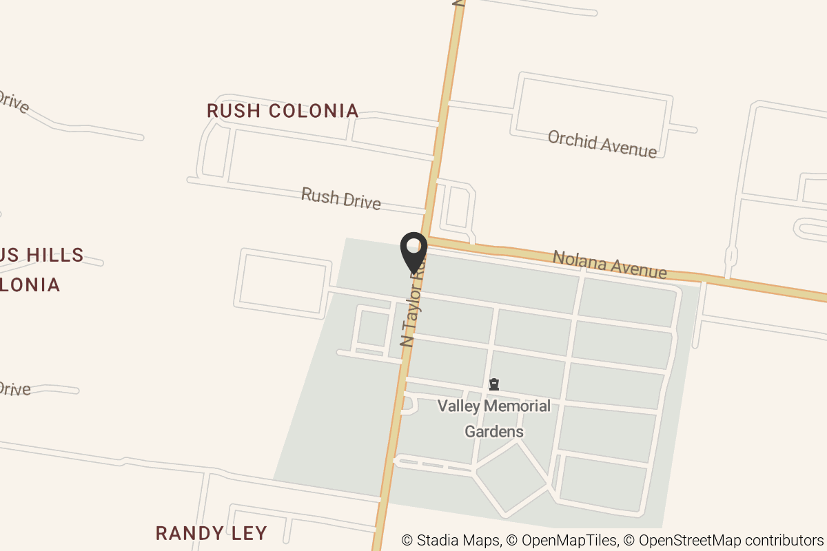 Map with location marker