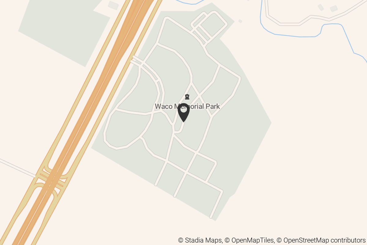 Map with location marker