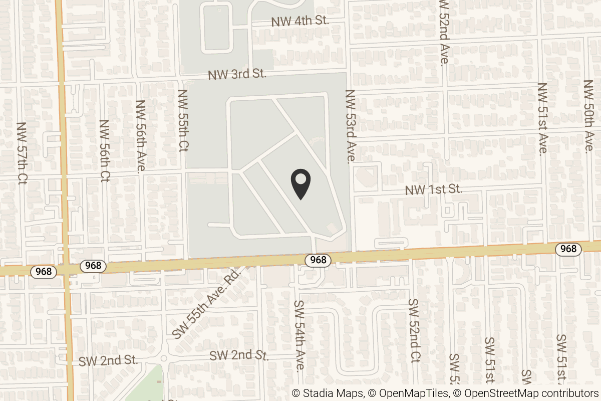 Map with location marker