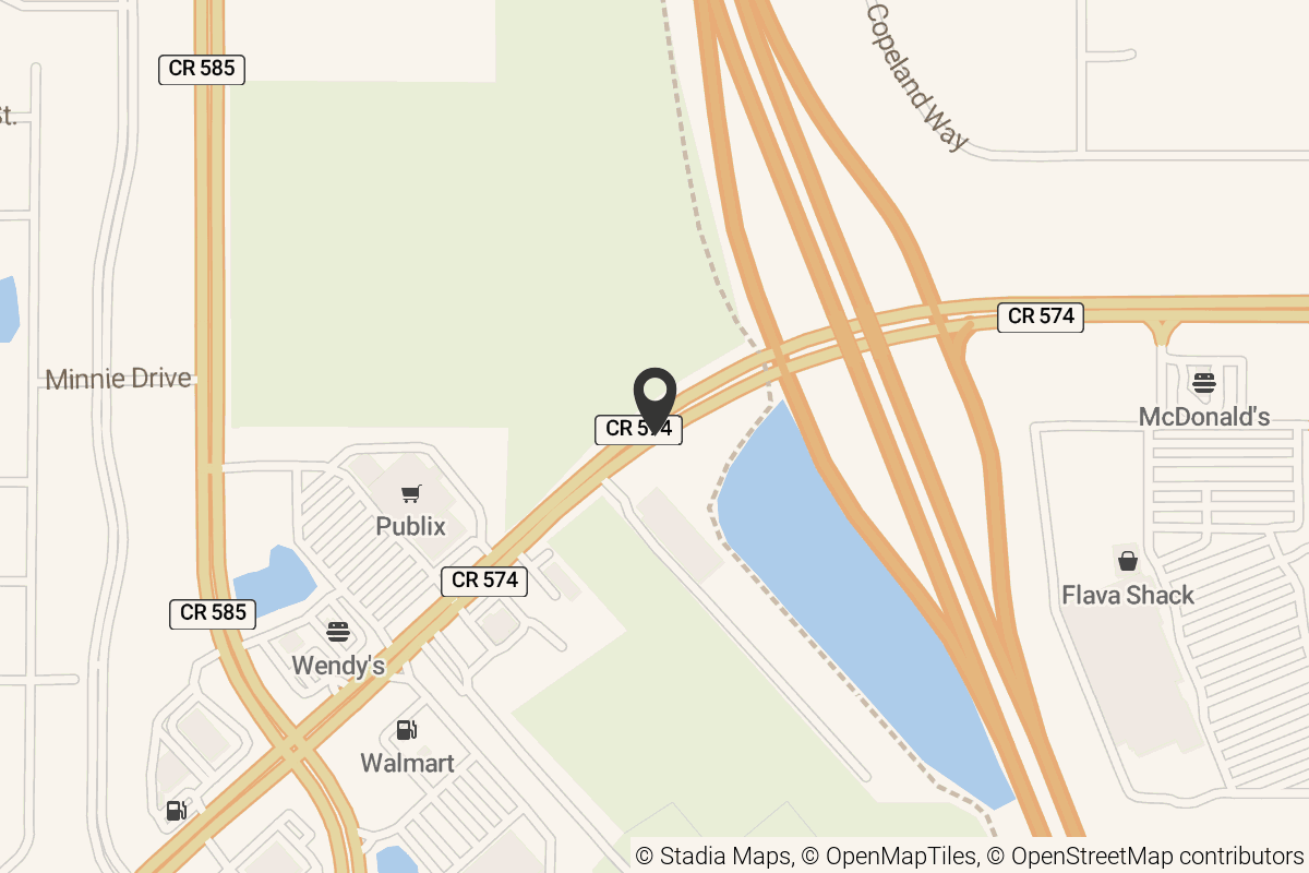 Map with location marker