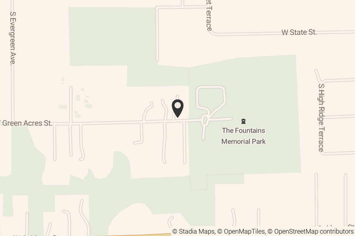 Map with location marker