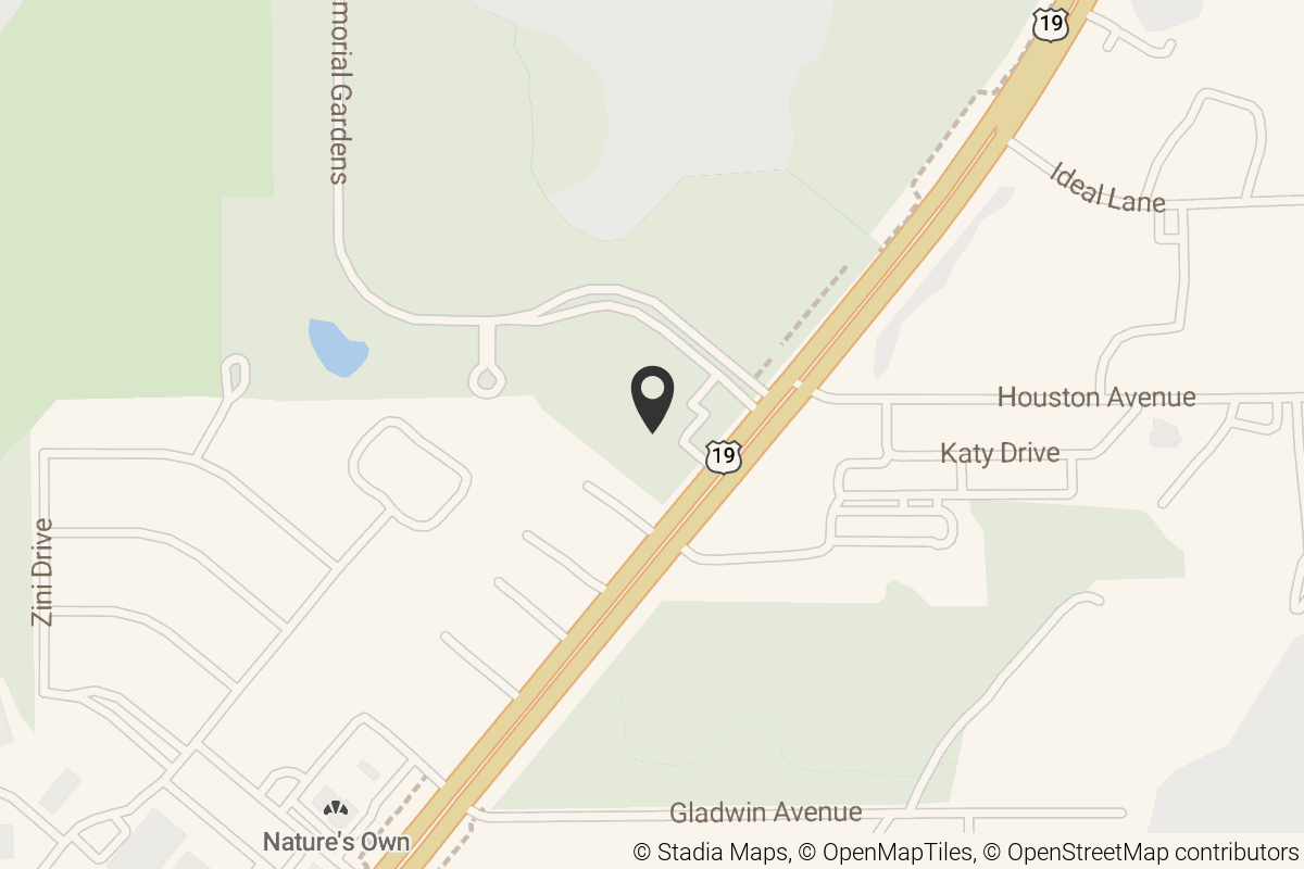 Map with location marker