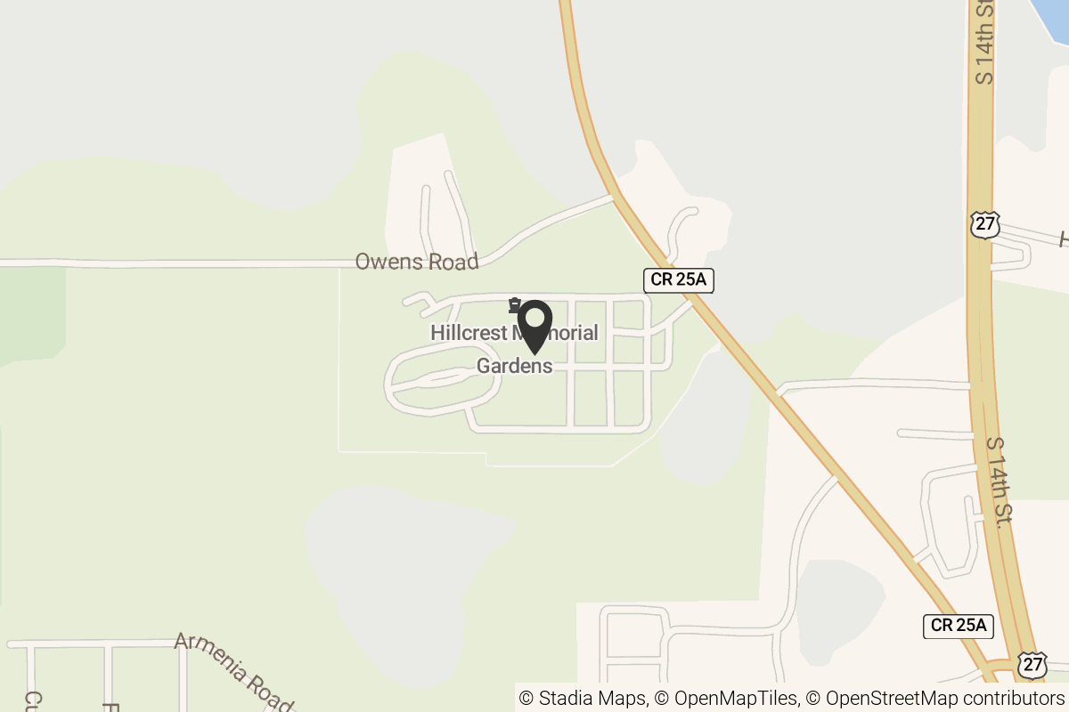 Map with location marker