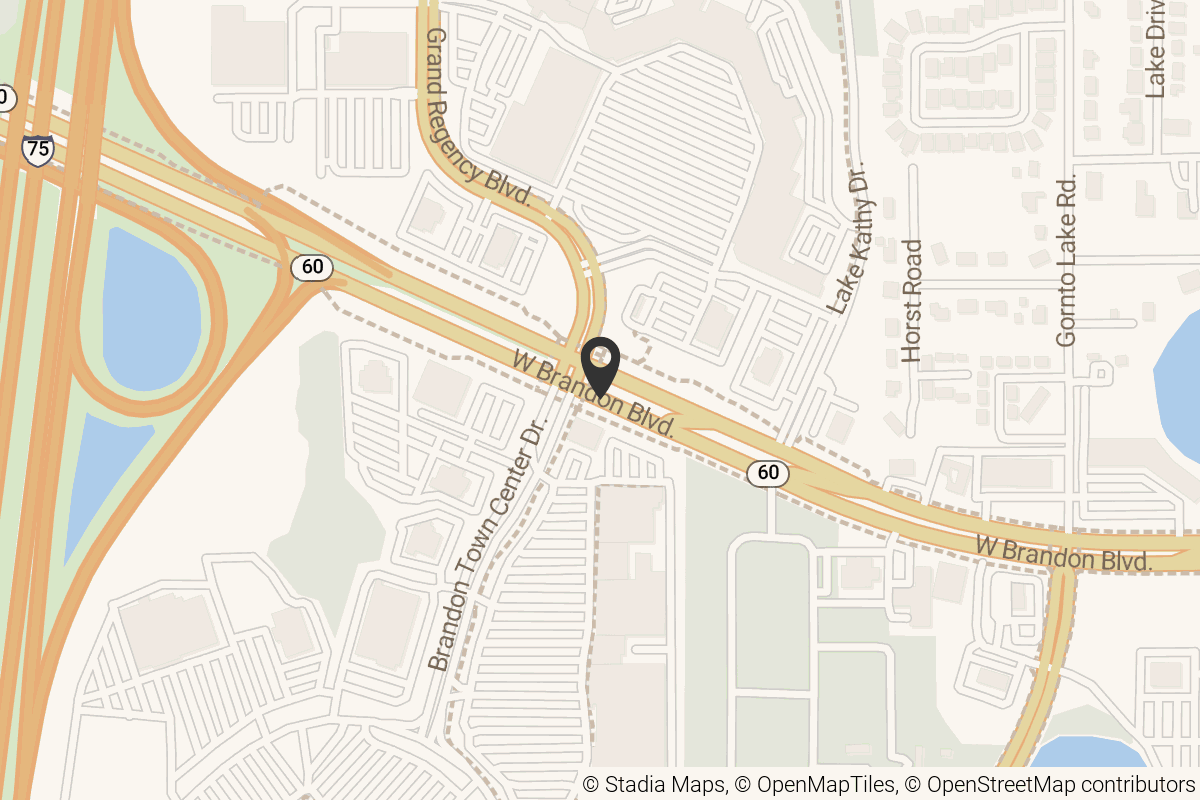 Map with location marker