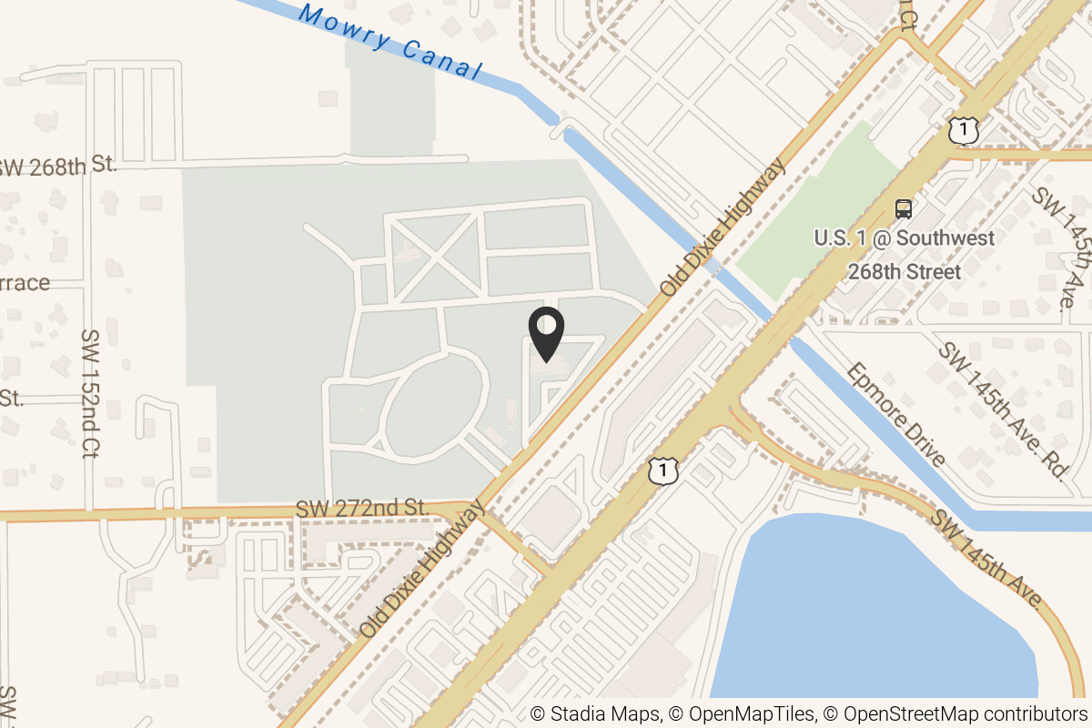 Map with location marker