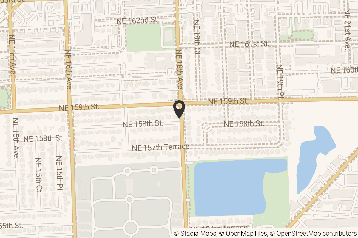 Map with location marker