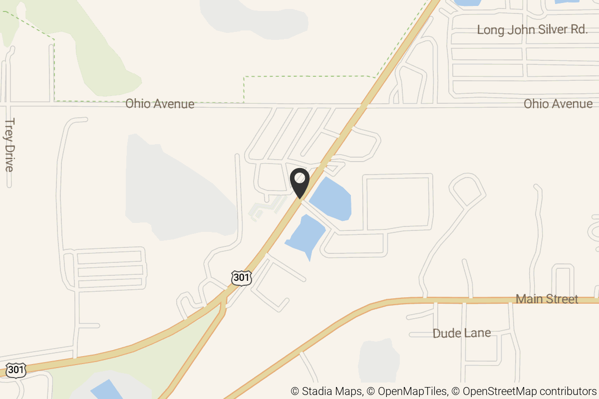 Map with location marker