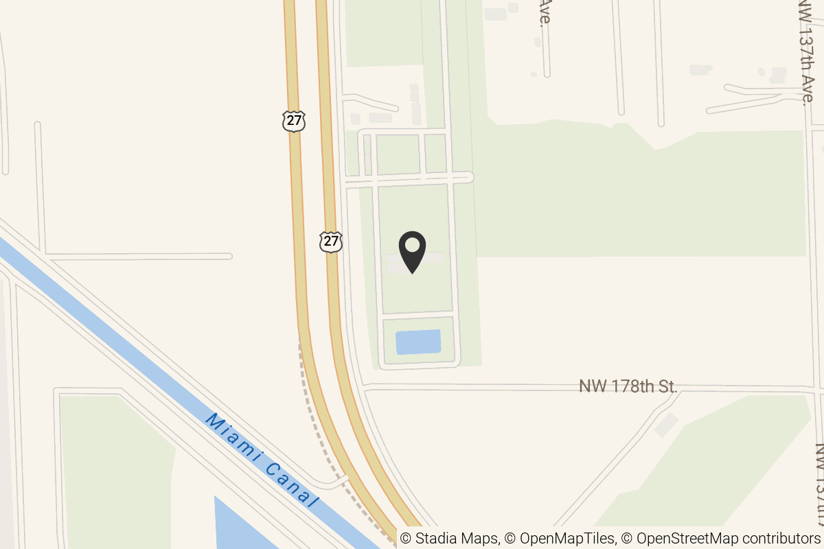 Map with location marker