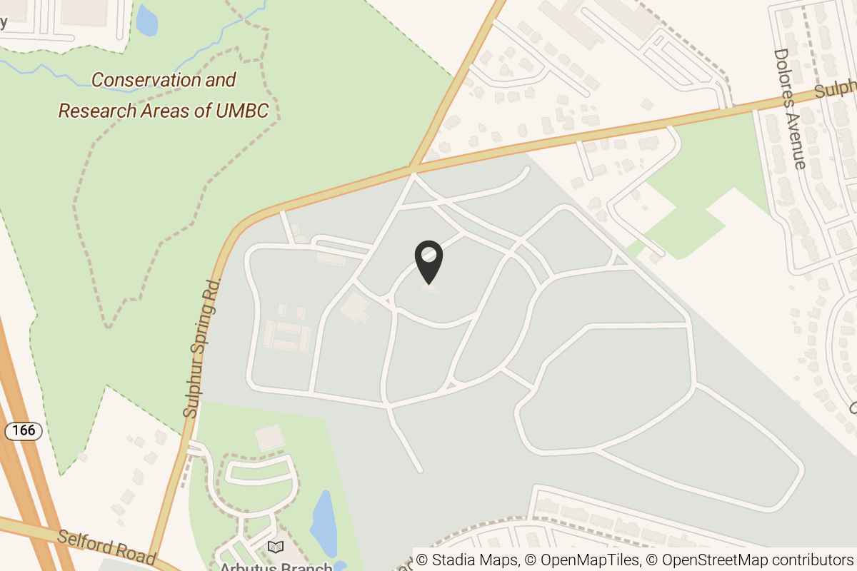 Map with location marker