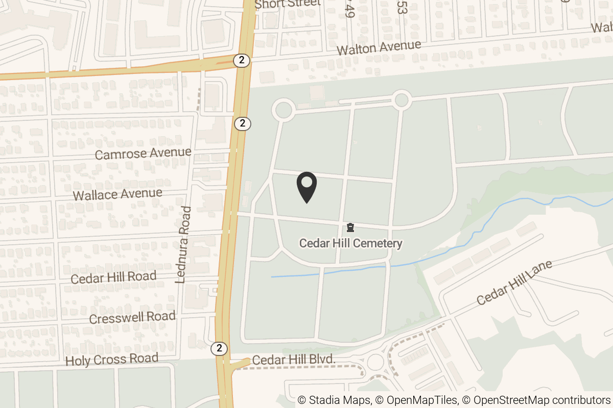 Map with location marker