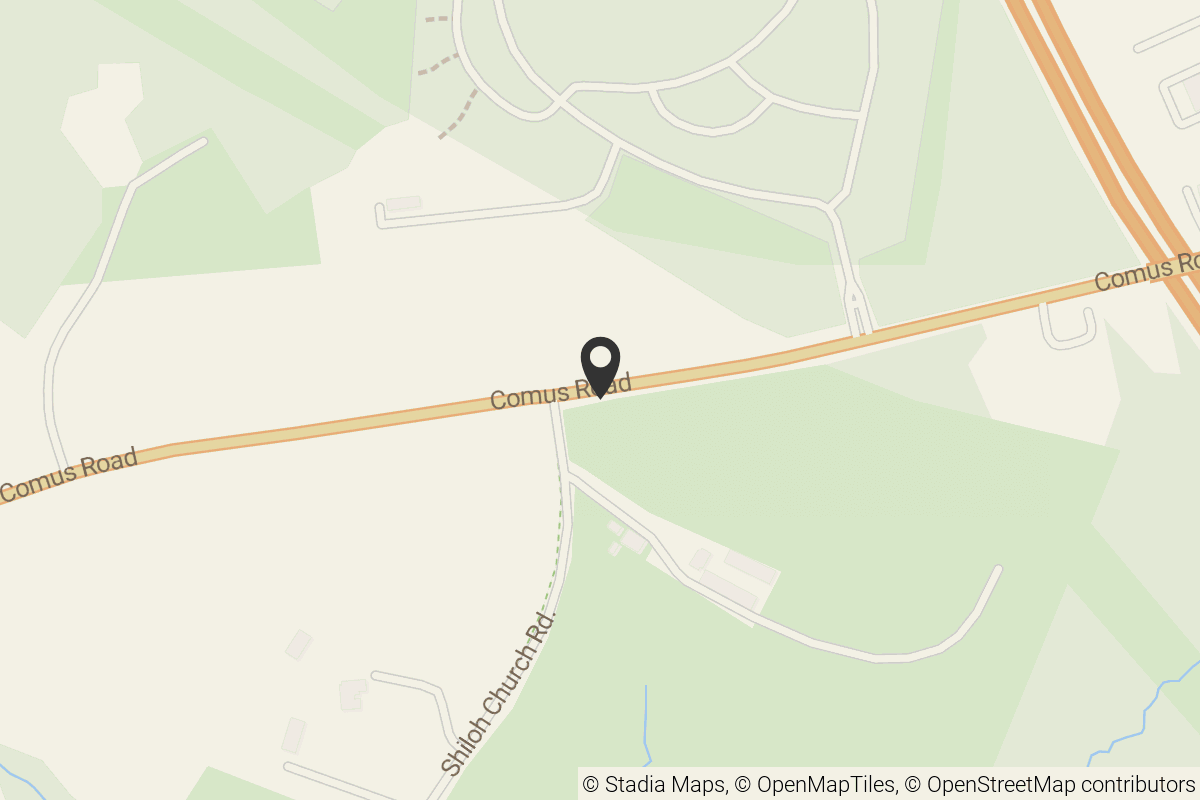 Map with location marker