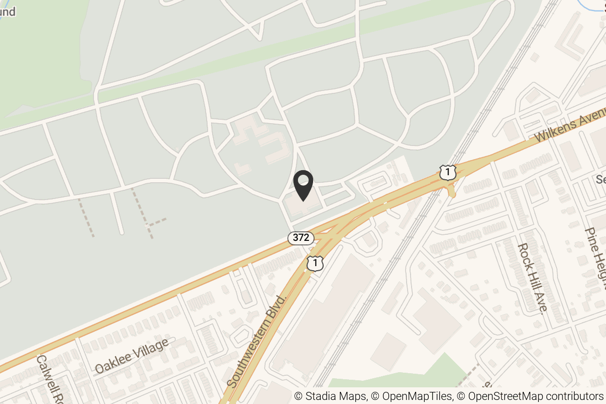 Map with location marker