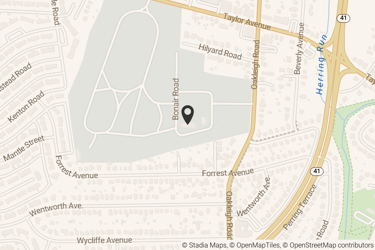 Map with location marker