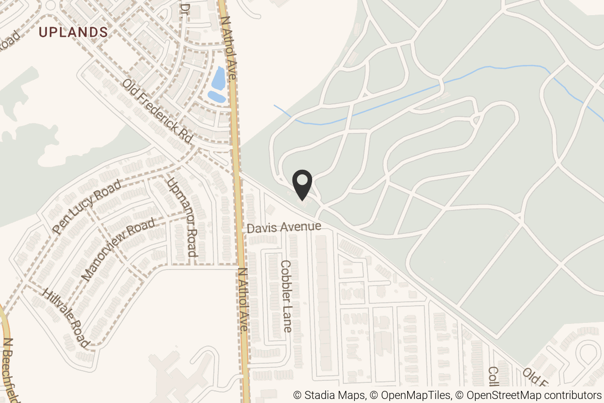 Map with location marker