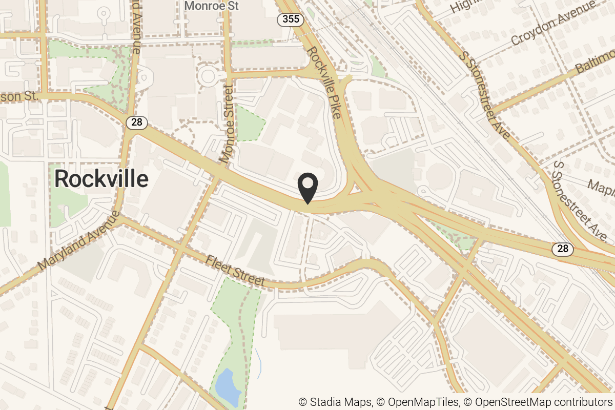 Map with location marker