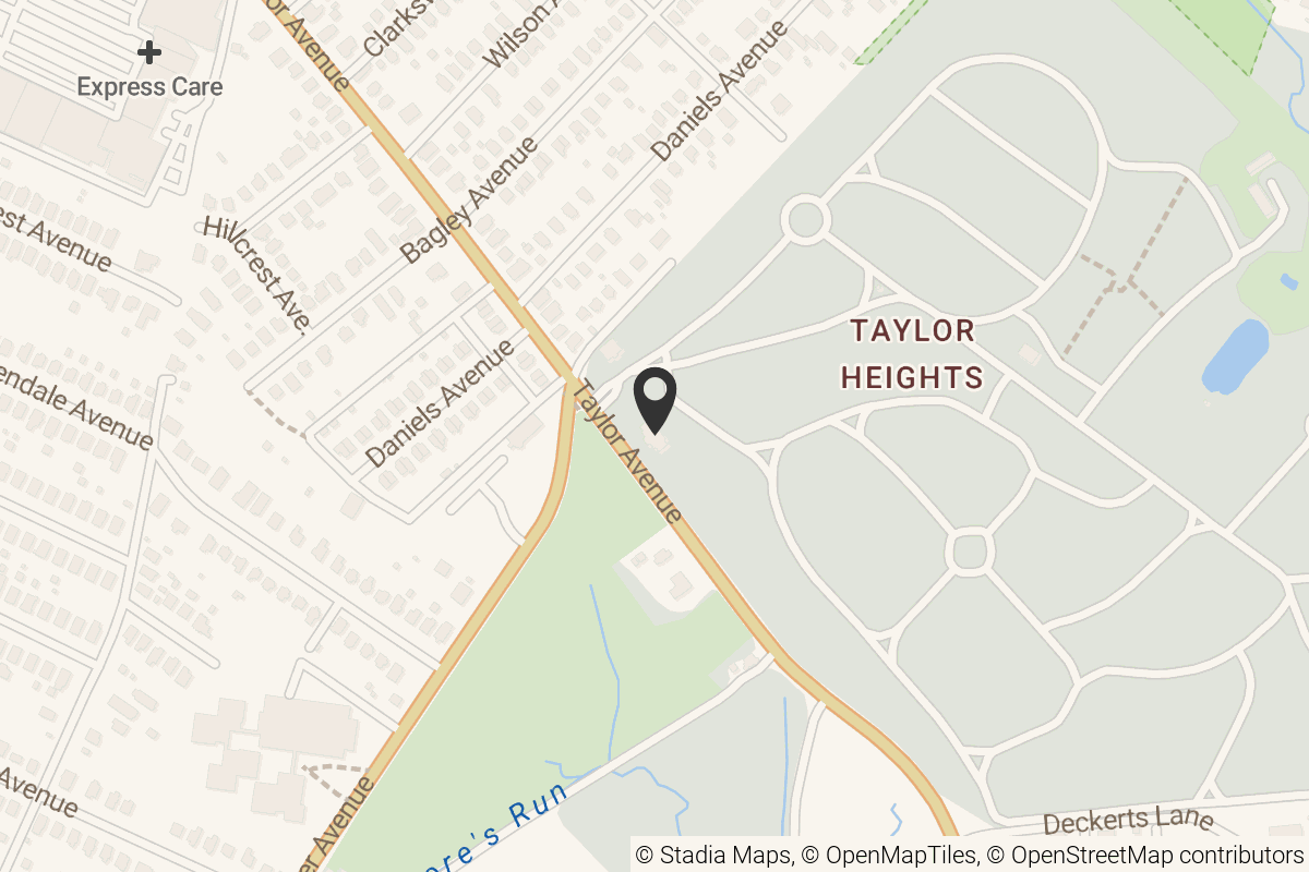 Map with location marker