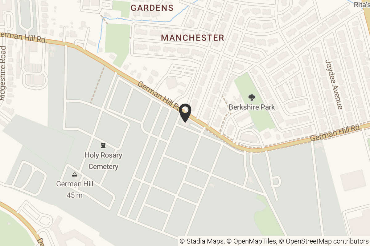 Map with location marker