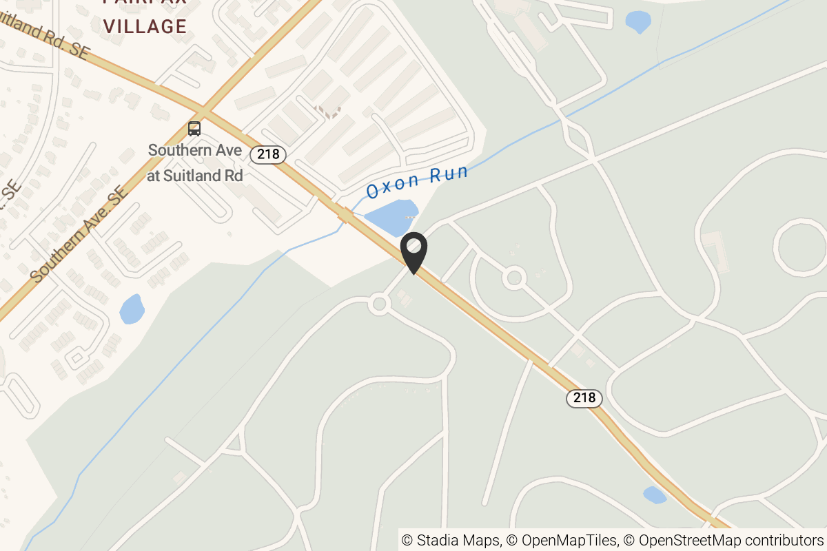 Map with location marker