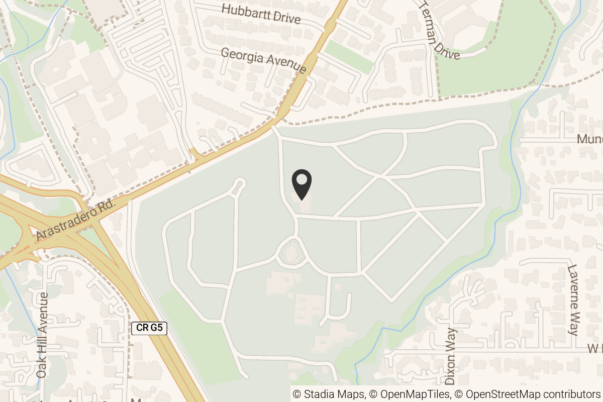 Map with location marker