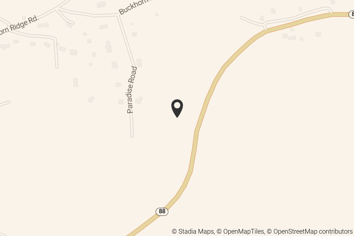 Map with location marker