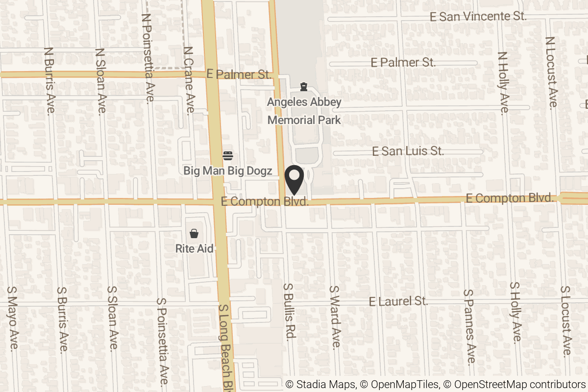 Map with location marker