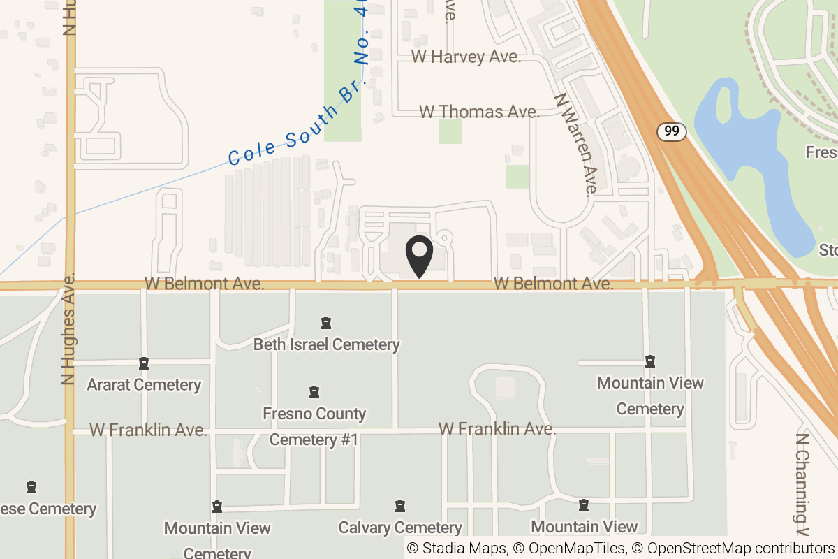 Map with location marker