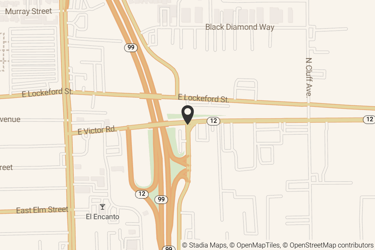 Map with location marker