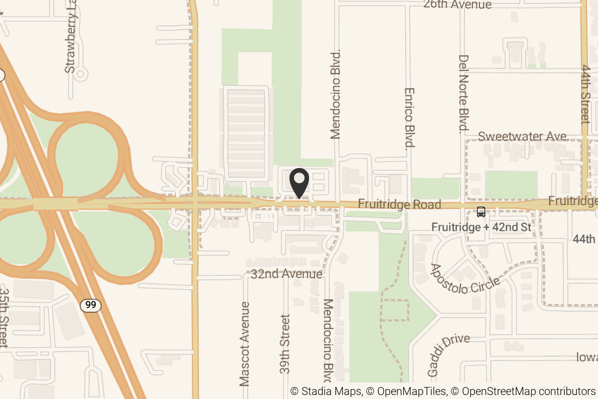 Map with location marker