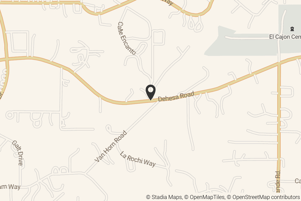 Map with location marker