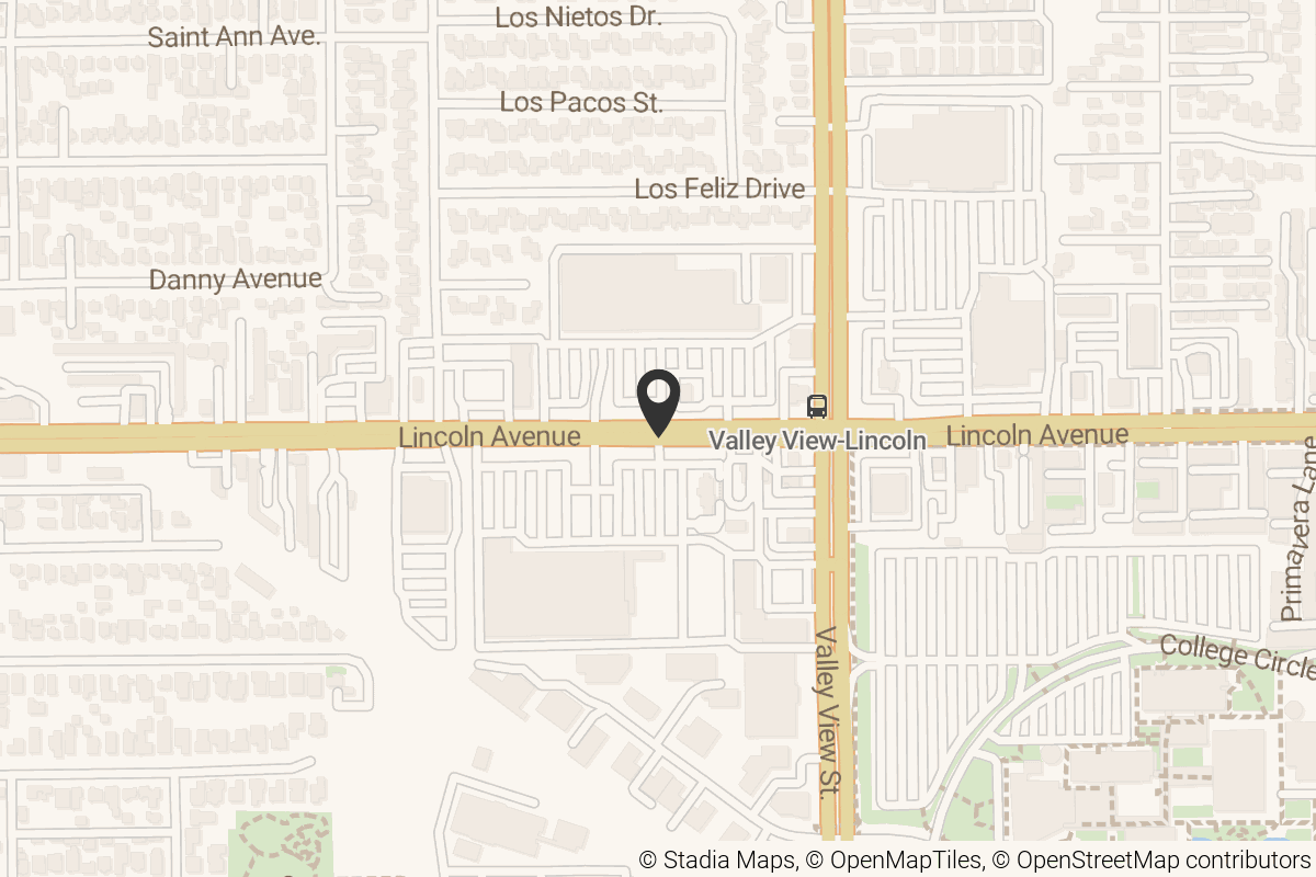 Map with location marker