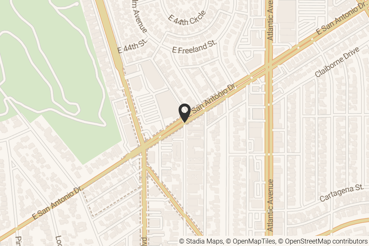 Map with location marker