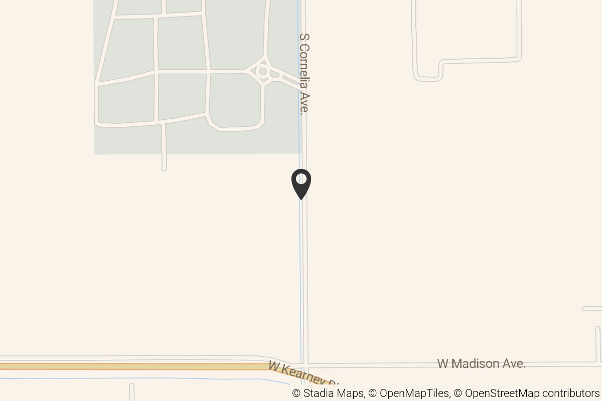 Map with location marker