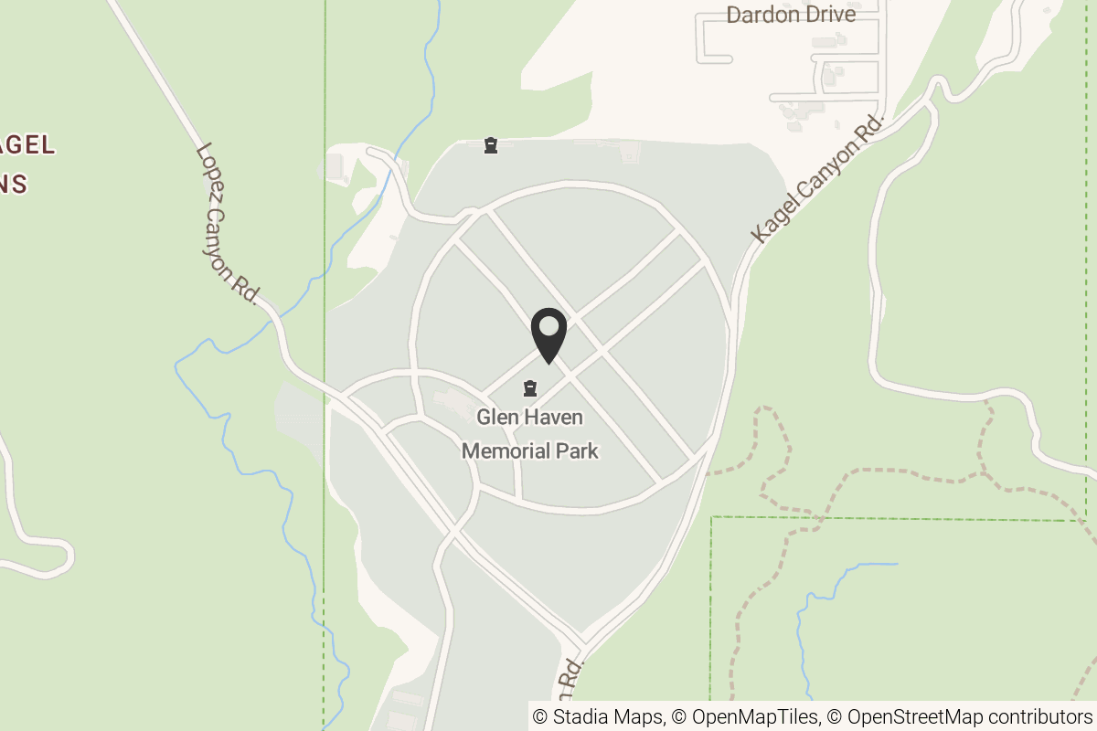 Map with location marker