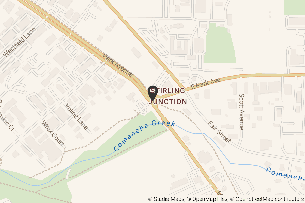 Map with location marker