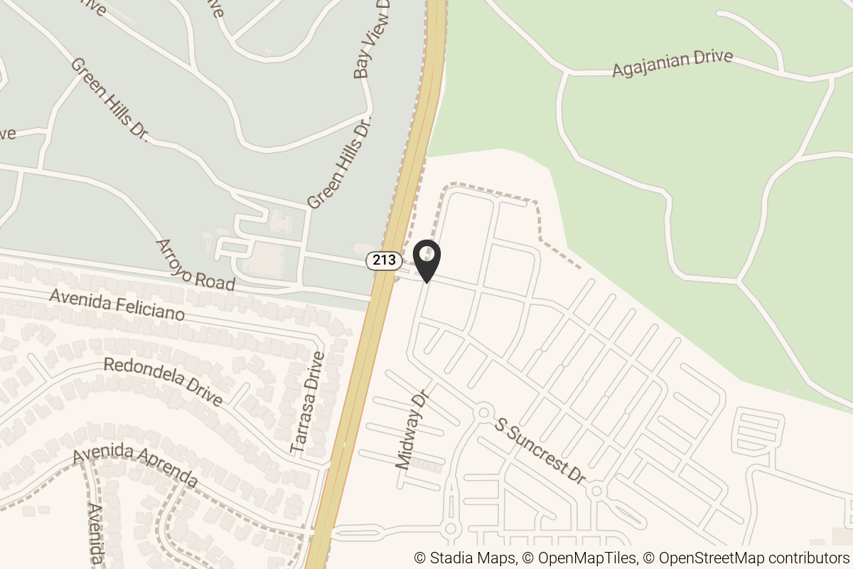 Map with location marker