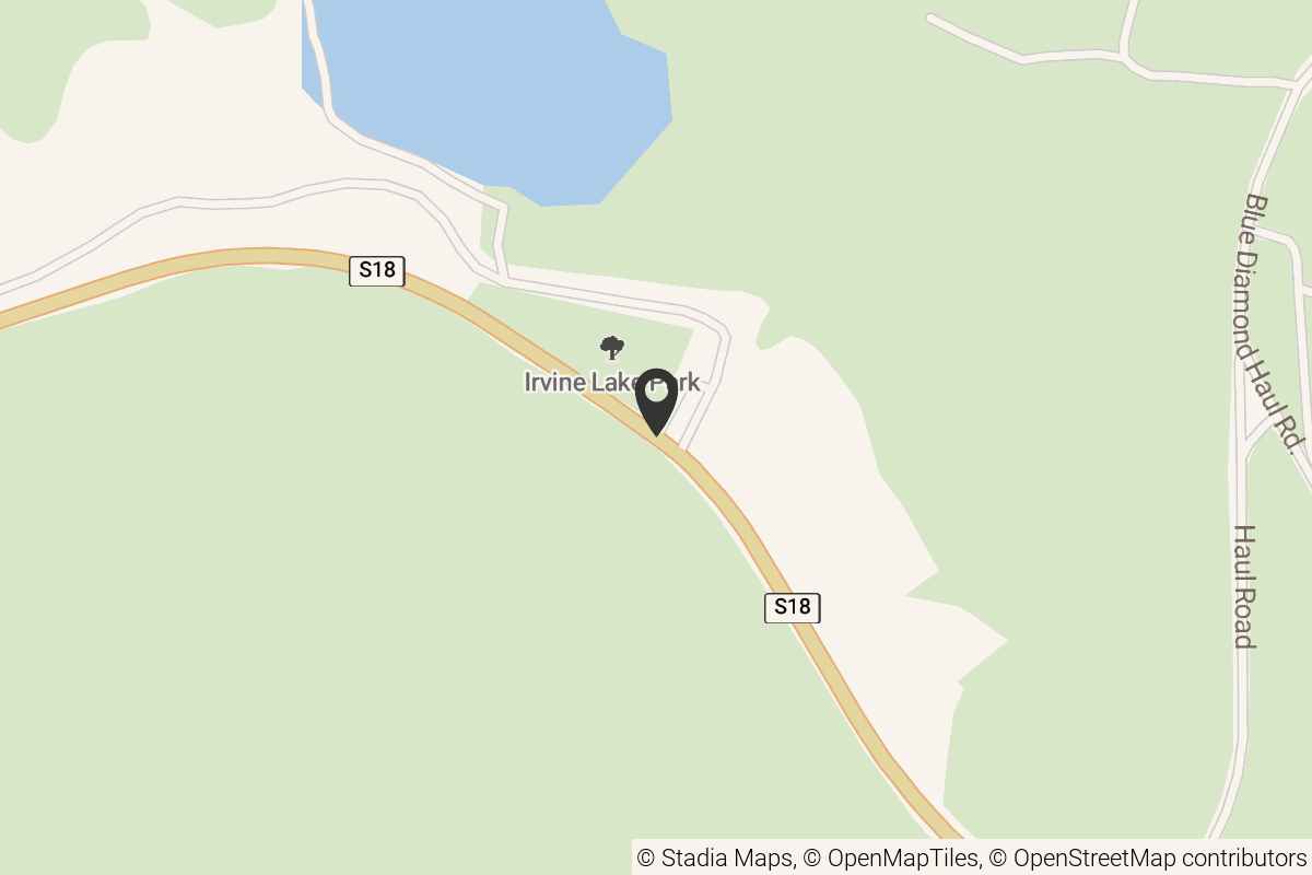 Map with location marker