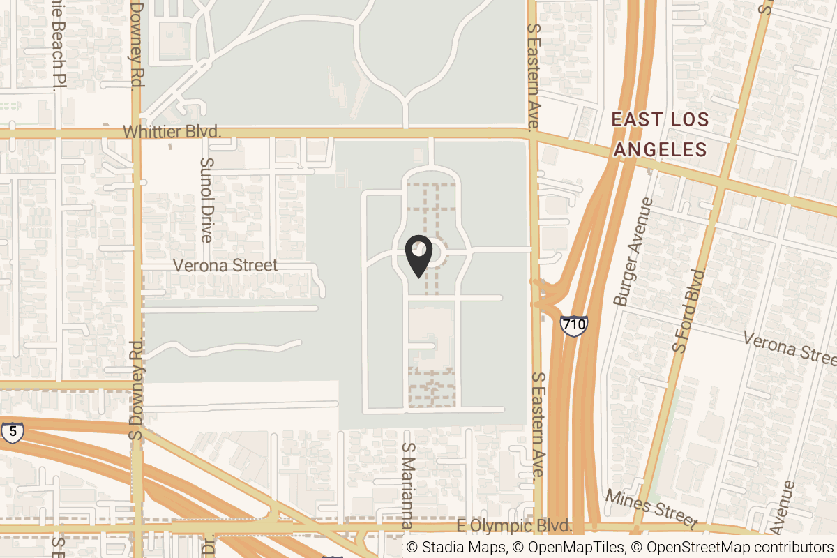 Map with location marker