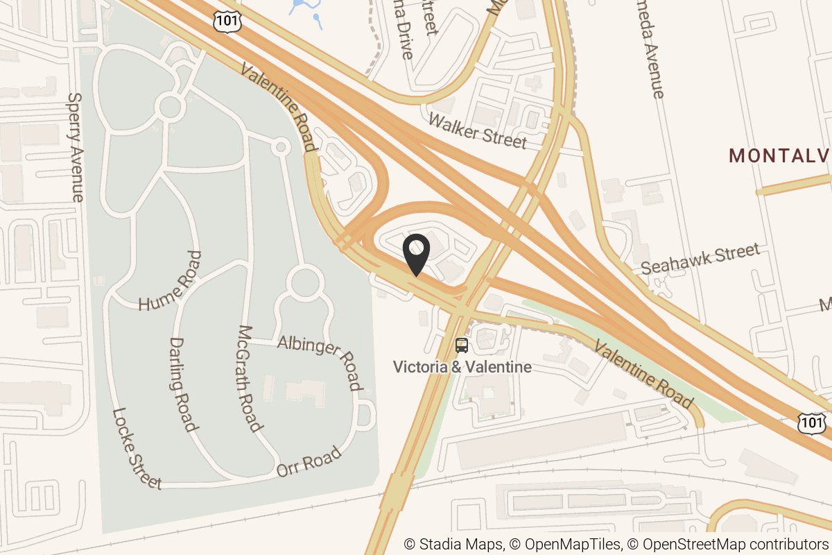 Map with location marker