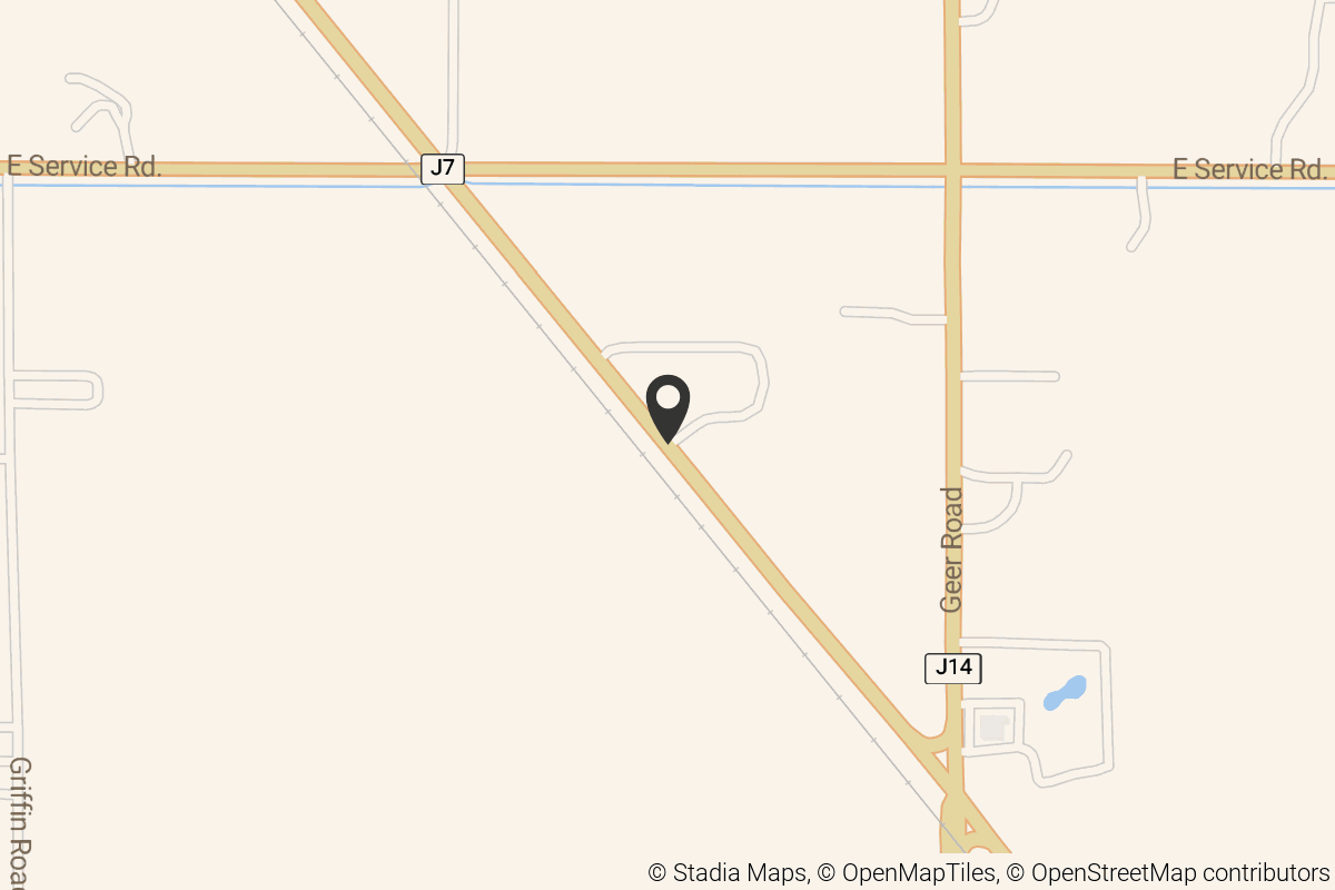 Map with location marker