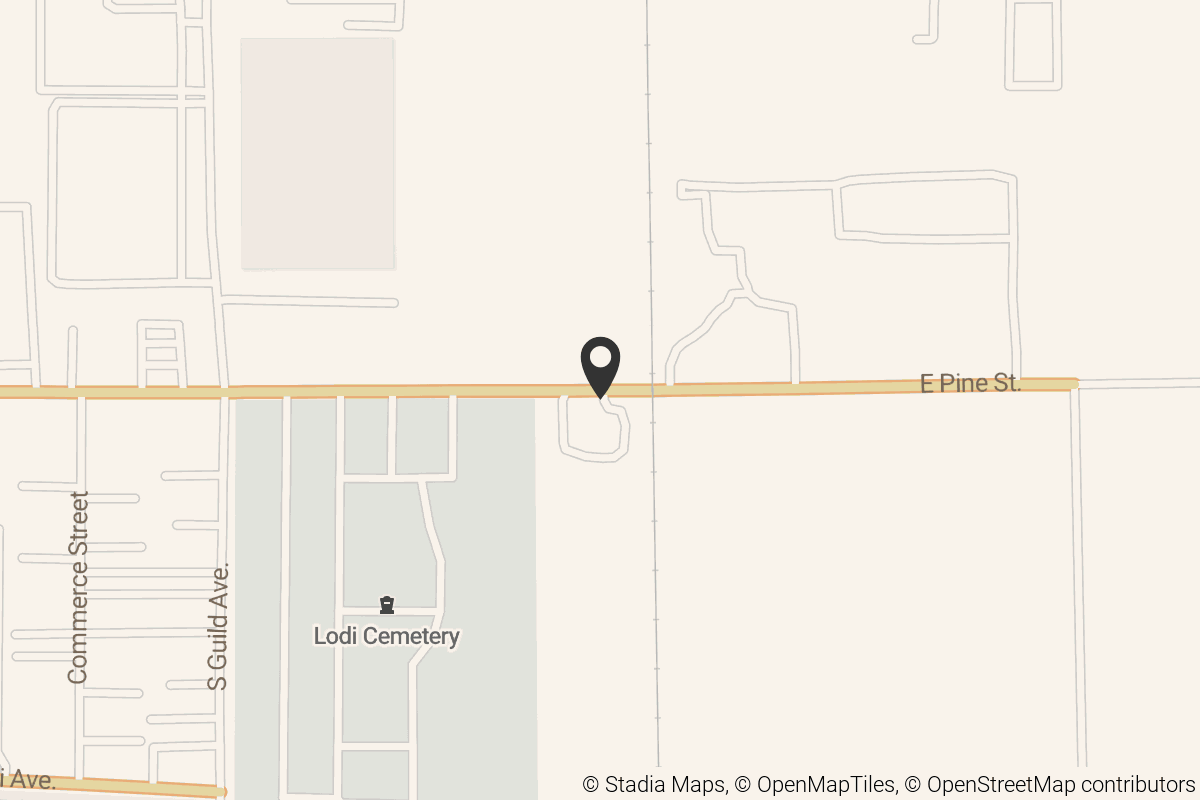 Map with location marker