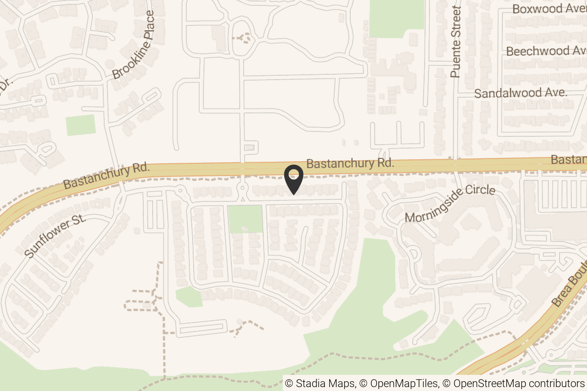 Map with location marker