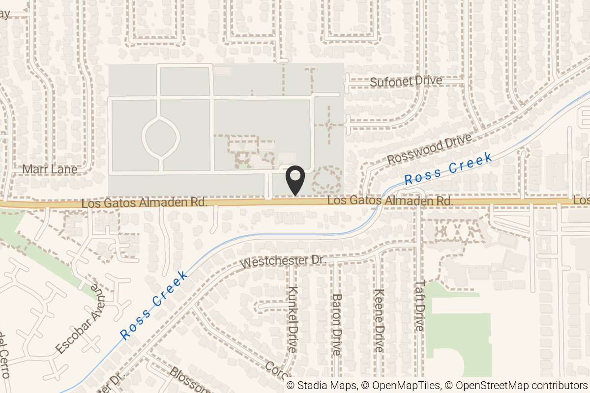 Map with location marker