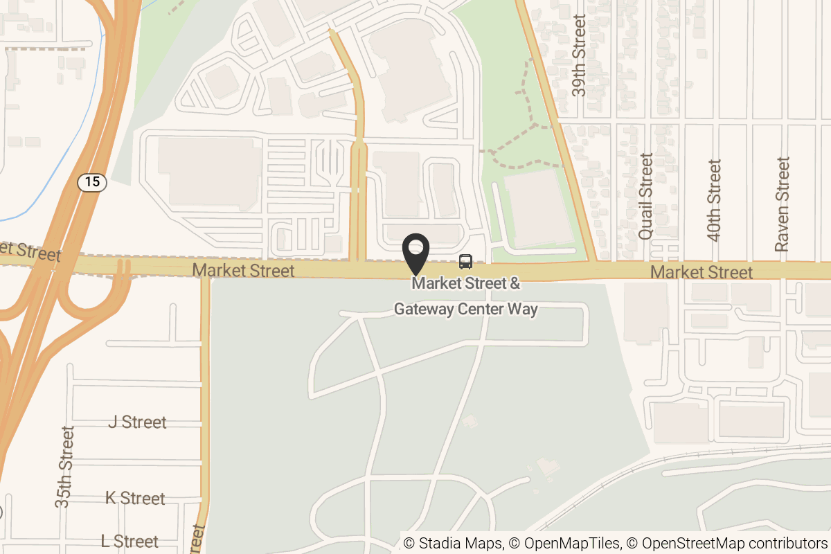 Map with location marker