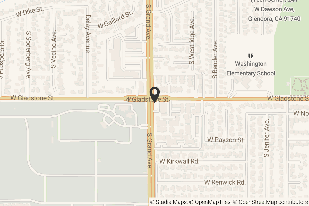 Map with location marker