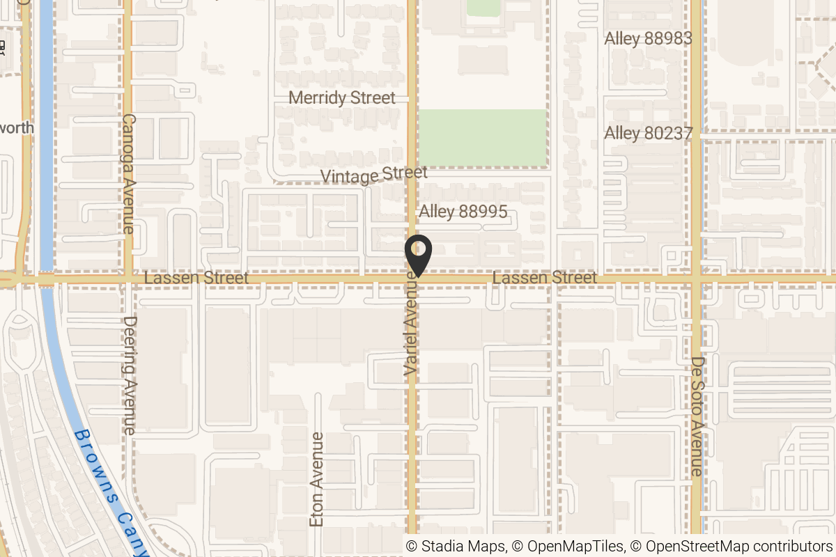 Map with location marker