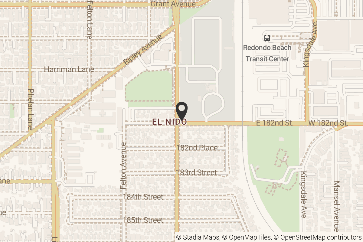 Map with location marker