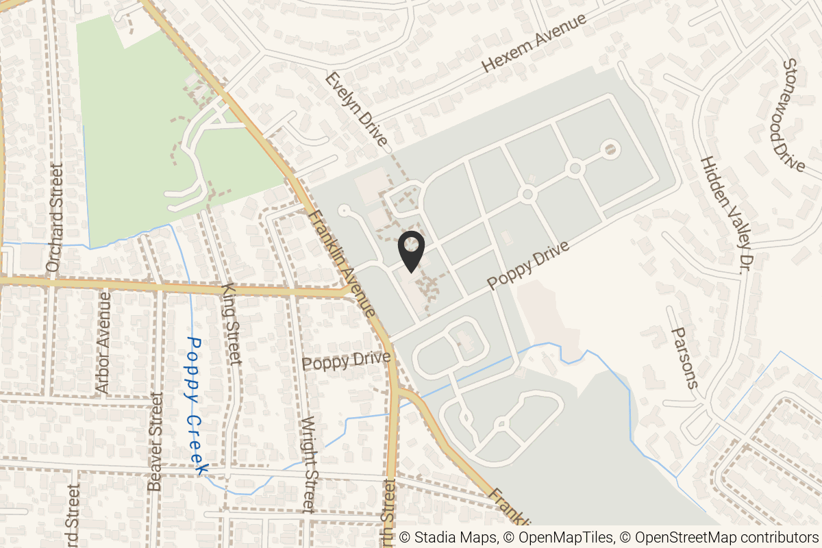 Map with location marker