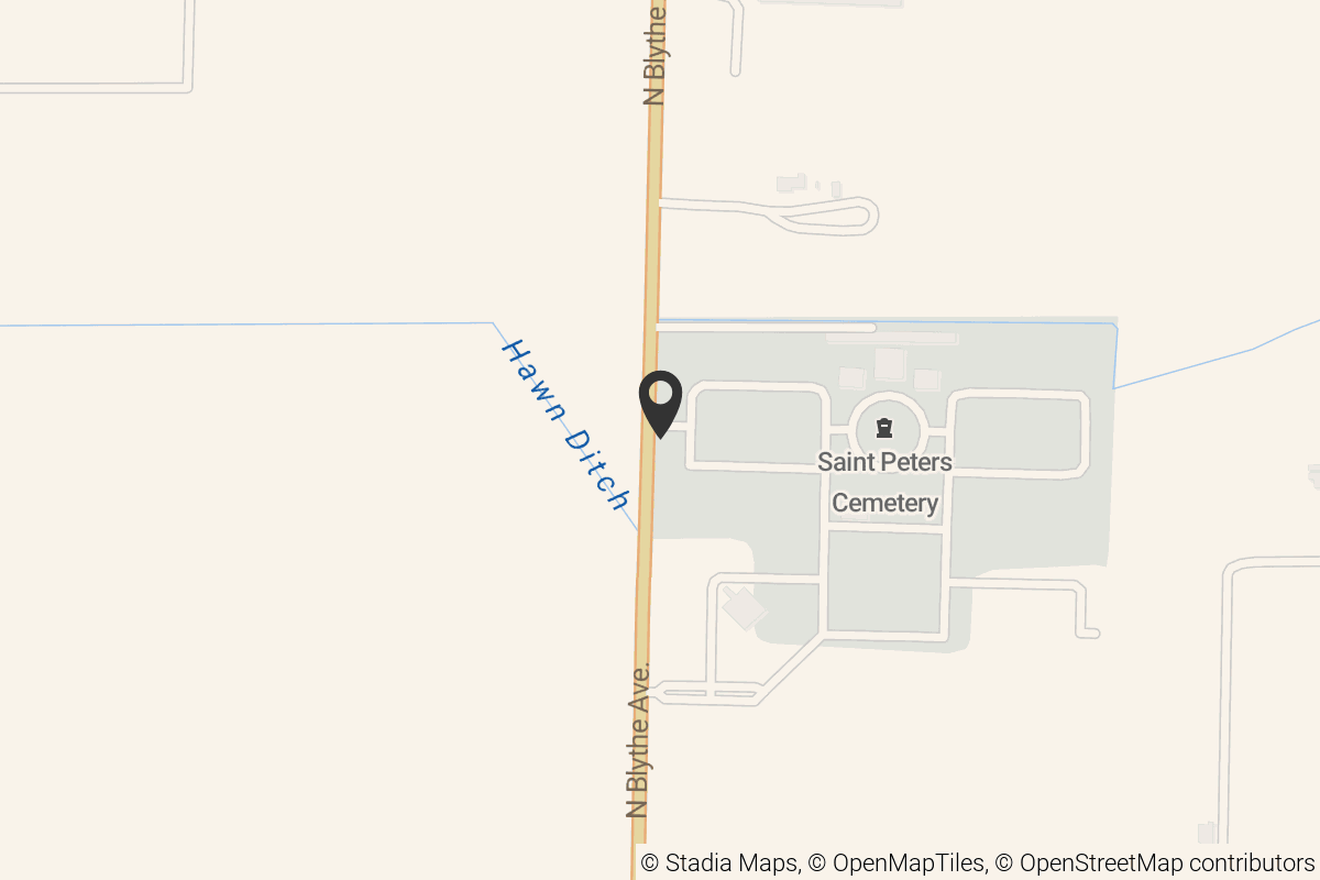 Map with location marker