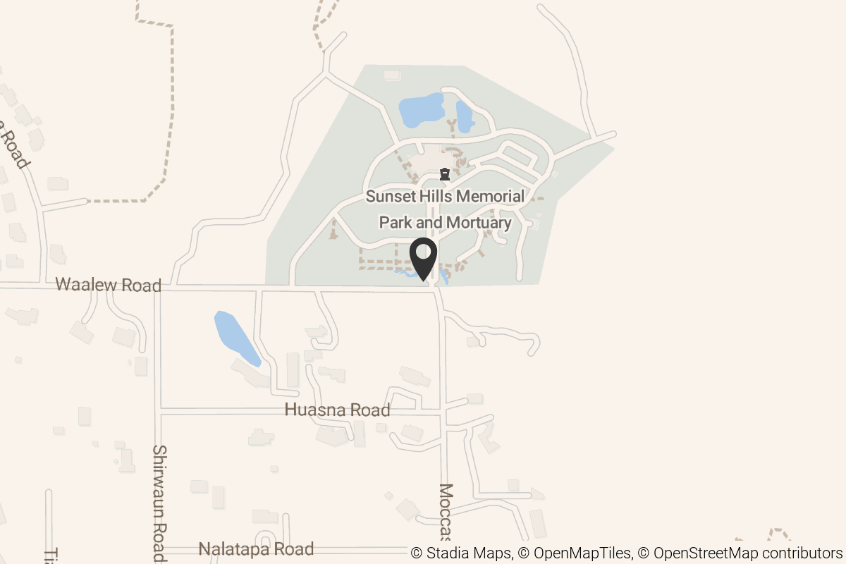 Map with location marker